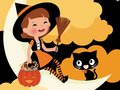 Gra Little Witch Puzzle