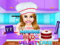 Gra Making Red Velvet Cake