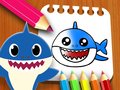 Gra Baby Shark Coloring Book
