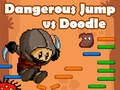 Gra Dangerous Jump vs Doodle Jump