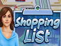 Gra Shopping List 