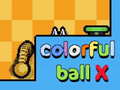 Gra Colorful ball X