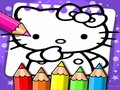 Gra Hello Kitty Coloring Book 