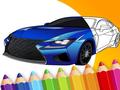 Gra Japanese Luxury Cars Coloring Book 