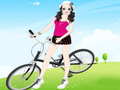 Gra Bicycle Girl Dressup