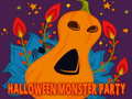 Gra Halloween Monster Party Jigsaw