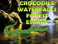 Gra Crocodile Waterfalls Forest Escape