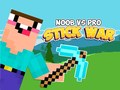 Gra Noob vs Pro Stick War