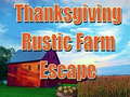 Gra Thanksgiving Rustic Farm Escape