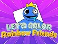 Gra Let's Color: Rainbow Friends