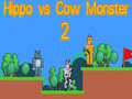 Gra Hippo vs Cow Monster 2