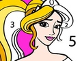 Gra Princess Coloring By Number