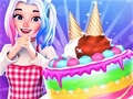 Gra Cute Doll Cooking Cakes