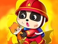 Gra Little Panda Fireman