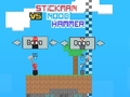 Gra Stickman vs Noob Hammer