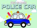 Gra Easy to Paint Police Car