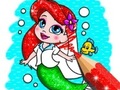 Gra Coloring Book: Mermaid