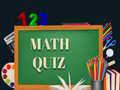 Gra Math Quiz 