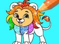 Gra Coloring Book: Lion