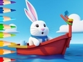 Gra Coloring Book: Sailing Rabbit
