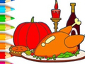 Gra Coloring Book: Thanksgiving Day