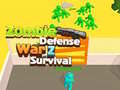 Gra Zombie defense War Z Survival 