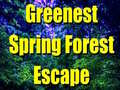 Gra Greenest Spring Forest Escape 