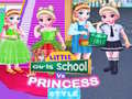 Gra Little Girls School vs Princess Style