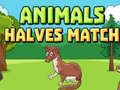 Gra Animals Halves Match