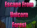 Gra Escape From Unicorn Forest