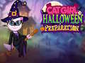 Gra Cat Girl Halloween Preparation