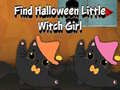 Gra Find Halloween Little Witch Girl