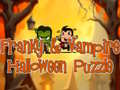 Gra Franky & Vampire Halloween Puzzle