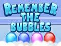 Gra Remember the Bubbles