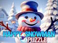 Gra Happy Snowman Puzzle