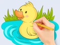 Gra Coloring Book: Baby Duck Swim