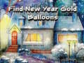 Gra Find New Year Gold Balloons
