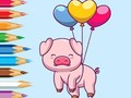 Gra Coloring Book: Balloon Pig