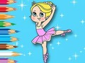 Gra Coloring Book: Ballet Girl