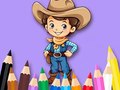 Gra Coloring Book: Cowboy