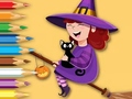 Gra Coloring Book: Trainee Witch