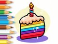 Gra Coloring Book: Birthday Cake