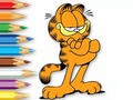 Gra Coloring Book: Garfield Hamburger