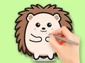 Gra Coloring Book: Cute Hedgehog