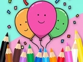 Gra Coloring Book: Celebrate-Balloons