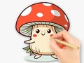 Gra Coloring Book: Mushroom