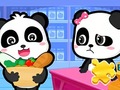 Gra Jigsaw Puzzle: Baby Panda Supermarket