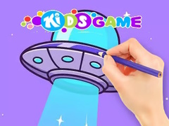 Gra Coloring Book: Spaceship In Planet