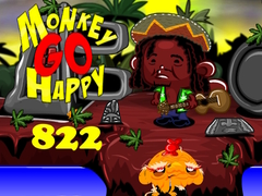 Gra Monkey Go Happy Stage 822