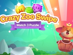 Gra Crazy Zoo Swipe Match 3 Puzzle